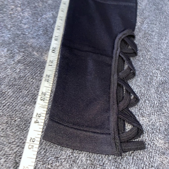 New Zenana Outfitters Black Leggings L/XL - Picture 6 of 8